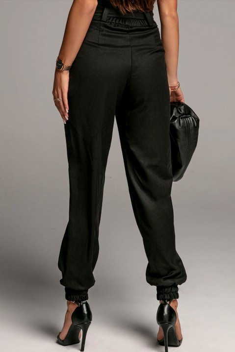 Панталони LOMERSILDA BLACK, Боја: црна, IVET.MK - Твојата онлајн продавница