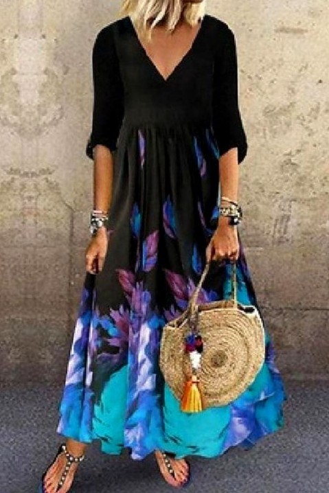 Фустан KROCHEDA BLUE, Боја: повеќебојна, IVET.MK - Твојата онлајн продавница