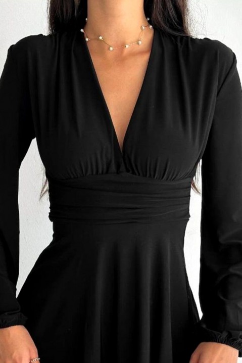 Фустан SABANA BLACK, Боја: црна, IVET.MK - Твојата онлајн продавница