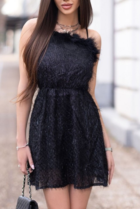 Фустан MADISA BLACK, Боја: црна, IVET.MK - Твојата онлајн продавница