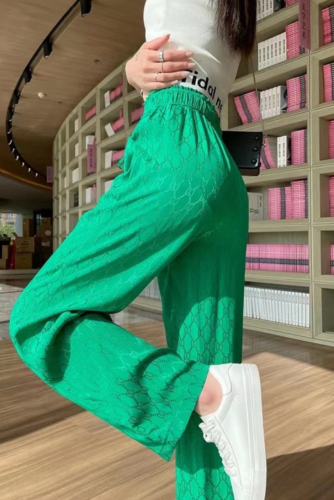 Панталони LOGENDA GREEN, Боја: зелена, IVET.MK - Твојата онлајн продавница