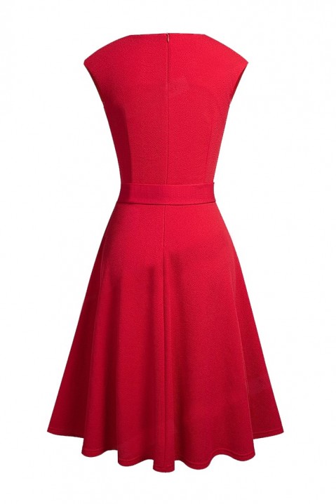 Фустан SALMELDA RED, Боја: црвена, IVET.MK - Твојата онлајн продавница
