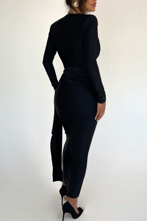Фустан LEONETA BLACK, Боја: црна, IVET.MK - Твојата онлајн продавница