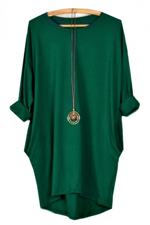Фустан TABRELDA GREEN, Боја: зелена, IVET.MK - Твојата онлајн продавница