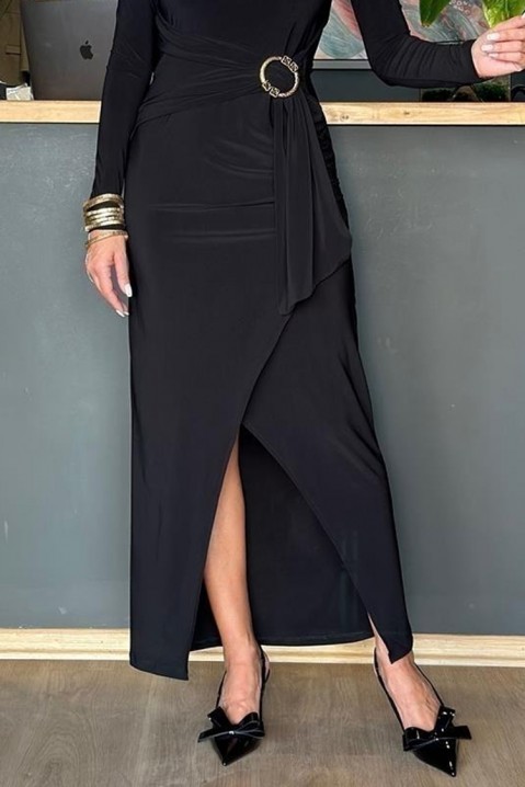 Фустан NIROSELMA, Боја: црна, IVET.MK - Твојата онлајн продавница