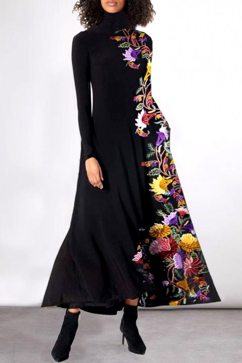 Фустан MATELSA, Боја: црна, IVET.MK - Твојата онлајн продавница