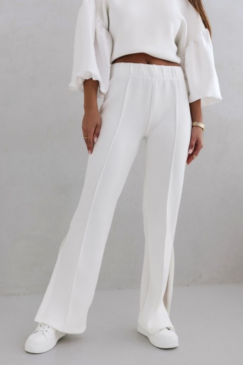 Панталони PELINETA WHITE, Боја: бела, IVET.MK - Твојата онлајн продавница