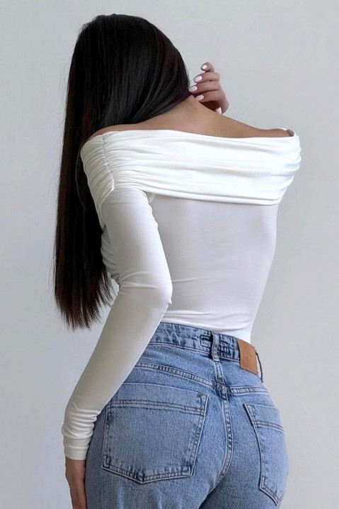 Женска блуза DELMERSA WHITE, Боја: бела, IVET.MK - Твојата онлајн продавница