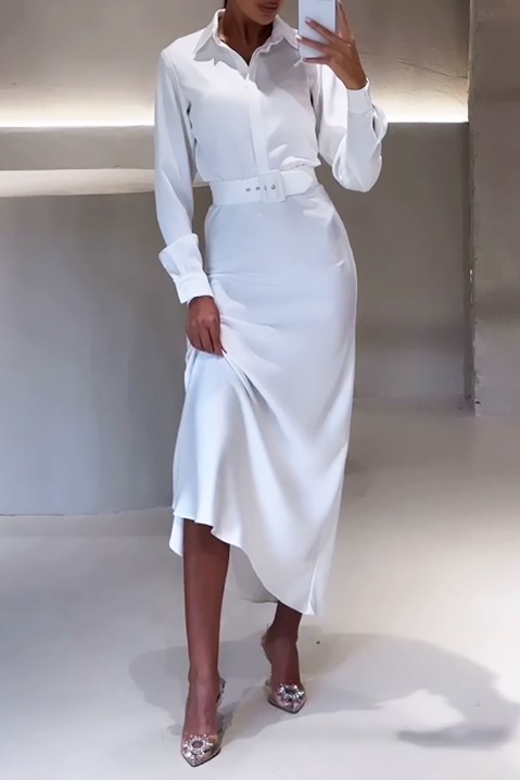 Фустан MILONESA WHITE, Боја: бела, IVET.MK - Твојата онлајн продавница