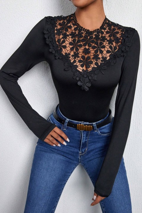 Женска блуза BALMORDA, Боја: црна, IVET.MK - Твојата онлајн продавница