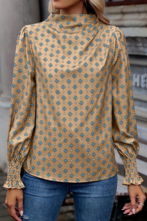 Женска блуза LISOLDA BEIGE, Боја: беж, IVET.MK - Твојата онлајн продавница