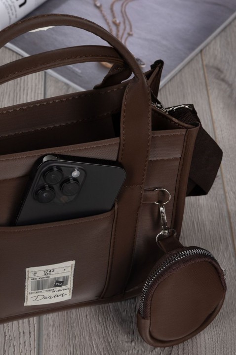 Женска чанта BELERA BROWN, Боја: кафеава, IVET.MK - Твојата онлајн продавница