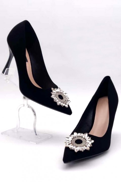 Женски чевли KAMINTA BLACK, Боја: црна, IVET.MK - Твојата онлајн продавница