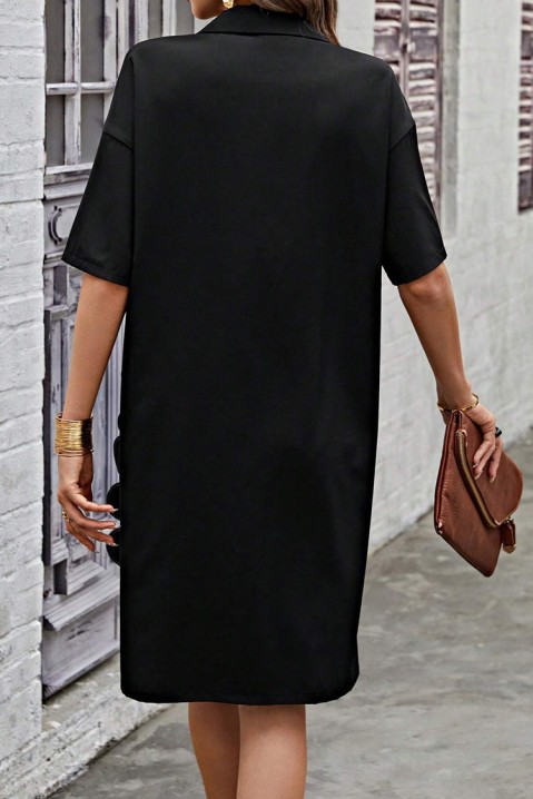 Фустан TAKELMA BLACK, Боја: црна, IVET.MK - Твојата онлајн продавница