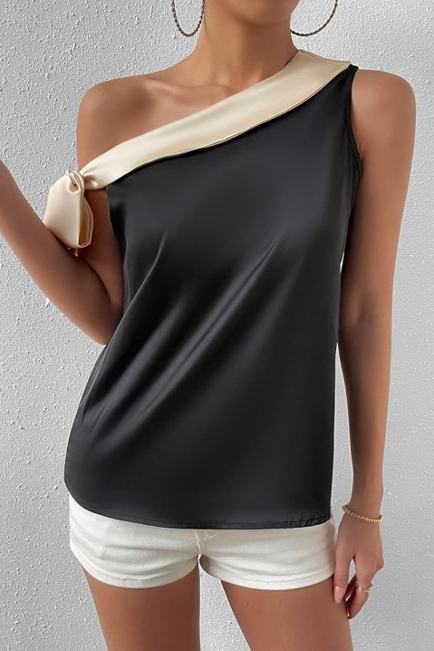 Женска блуза BASELDORA, Боја: црна, IVET.MK - Твојата онлајн продавница