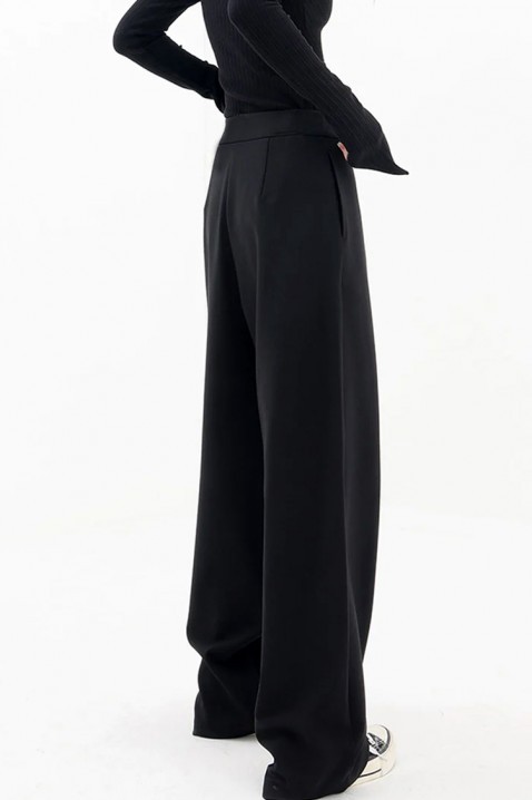 Панталони ZARMELA BLACK, Боја: црна, IVET.MK - Твојата онлајн продавница