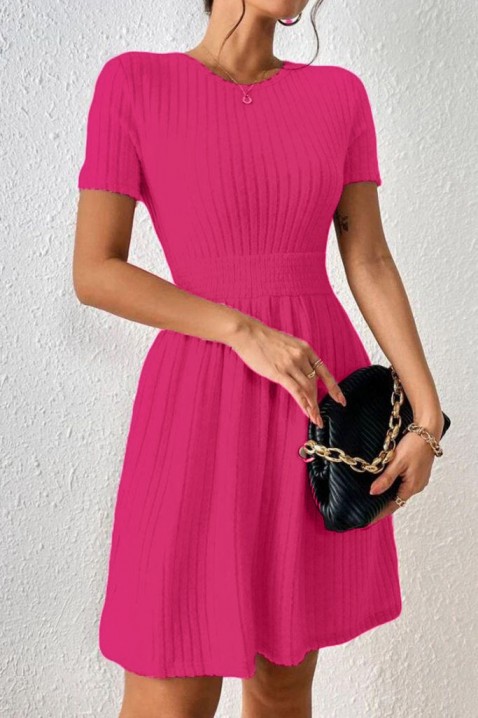 Фустан TELOMENA PINK, Боја: розова, IVET.MK - Твојата онлајн продавница