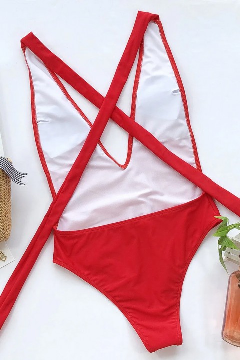 Едноделен костим за капење TIVOLDA RED, Боја: црвена, IVET.MK - Твојата онлајн продавница