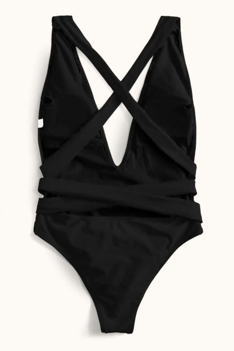 Едноделен костим за капење TIVOLDA BLACK, Боја: црна, IVET.MK - Твојата онлајн продавница