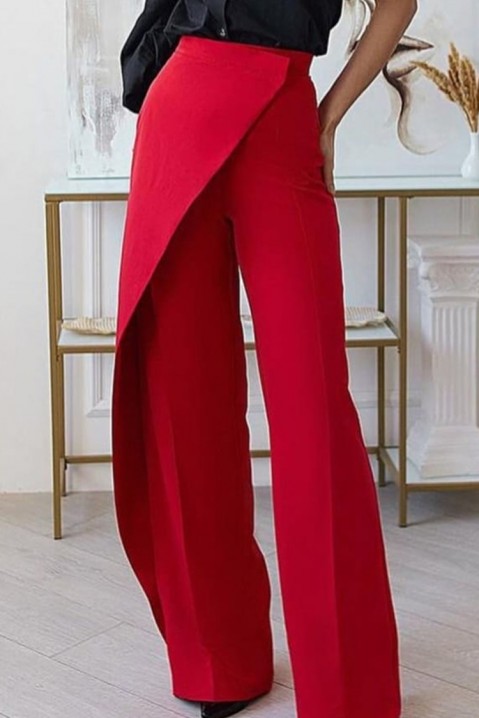 Панталони ZARMELA RED, Боја: црвена, IVET.MK - Твојата онлајн продавница
