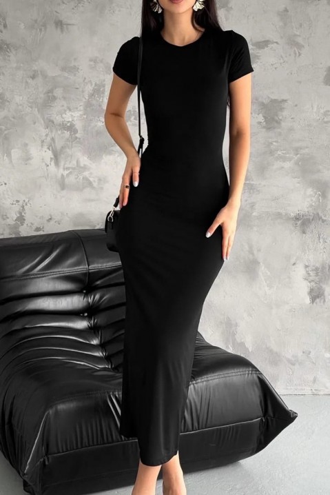 Фустан DENGOLDA BLACK, Боја: црна, IVET.MK - Твојата онлајн продавница
