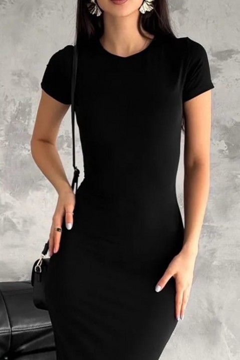 Фустан DENGOLDA BLACK, Боја: црна, IVET.MK - Твојата онлајн продавница