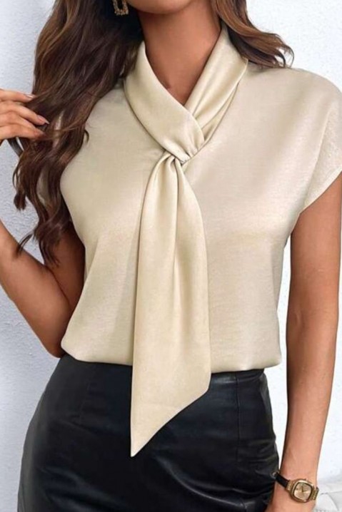 Женска блуза SELESA, Боја: екру, IVET.MK - Твојата онлајн продавница