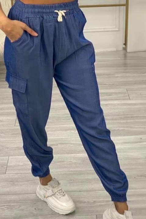 Панталони RODRELSA BLUE, Боја: тексасна, IVET.MK - Твојата онлајн продавница