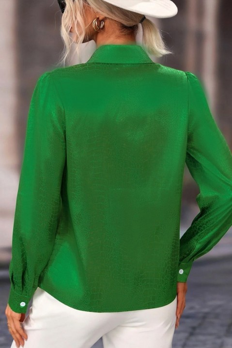 Женска кошула SATORFA GREEN, Боја: зелена, IVET.MK - Твојата онлајн продавница