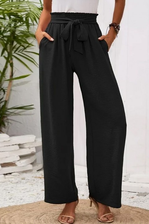 Панталони STELERA BLACK, Боја: црна, IVET.MK - Твојата онлајн продавница