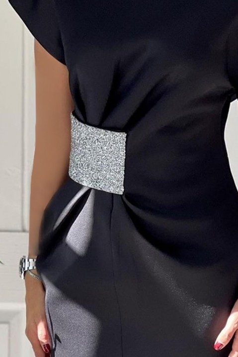 Фустан FIMERLA BLACK, Боја: црна, IVET.MK - Твојата онлајн продавница