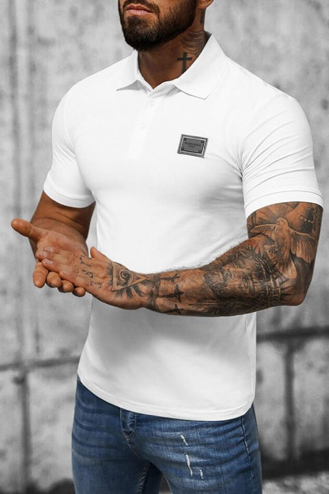Машка маица FREBOLFO WHITE, Боја: бела, IVET.MK - Твојата онлајн продавница