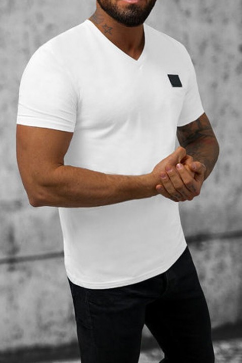 Машка маица FEVERGO WHITE, Боја: бела, IVET.MK - Твојата онлајн продавница