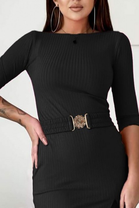 Фустан LOTINDA BLACK, Боја: црна, IVET.MK - Твојата онлајн продавница