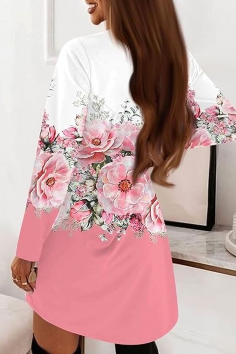 Фустан FLORELVA, Боја: розова, IVET.MK - Твојата онлајн продавница