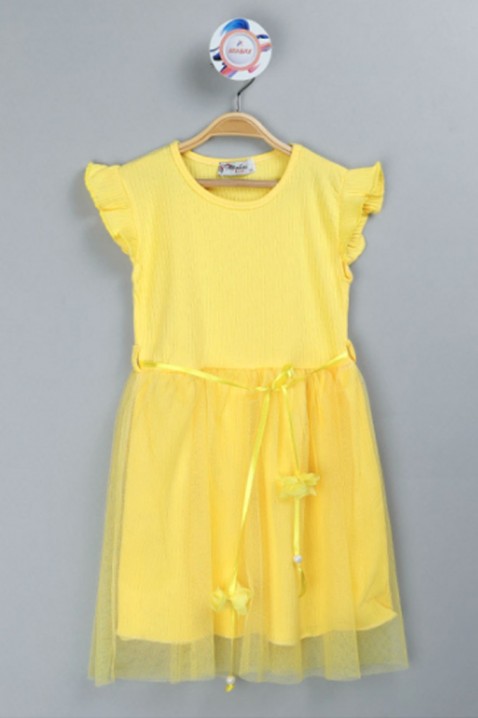 Фустан ADOREMI, Боја: жолта, IVET.MK - Твојата онлајн продавница