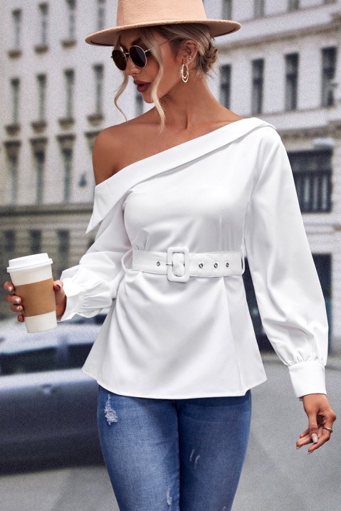 Женска блуза MONTERSA, Боја: бела, IVET.MK - Твојата онлајн продавница