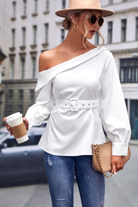 Женска блуза MONTERSA, Боја: бела, IVET.MK - Твојата онлајн продавница