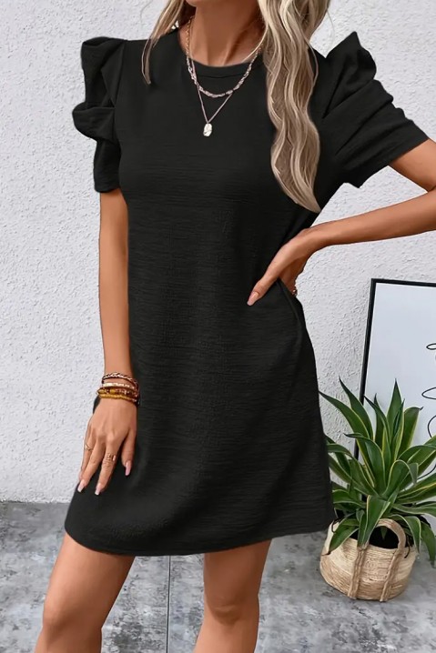 Фустан ZILMERA BLACK, Боја: црна, IVET.MK - Твојата онлајн продавница
