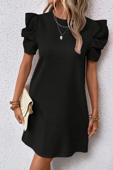 Фустан ZILMERA BLACK, Боја: црна, IVET.MK - Твојата онлајн продавница