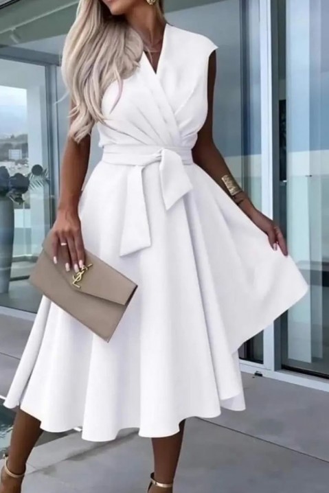 Фустан MORTELDA WHITE, Боја: бела, IVET.MK - Твојата онлајн продавница