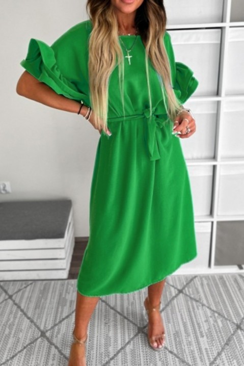 Фустан LOSMERDA GREEN, Боја: зелена, IVET.MK - Твојата онлајн продавница