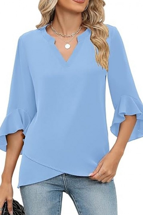 Женска блуза PENTERA SKY, Боја: светлосина, IVET.MK - Твојата онлајн продавница