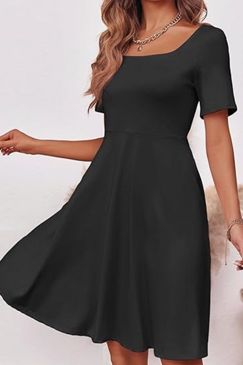 Фустан MOLETINA BLACK, Боја: црна, IVET.MK - Твојата онлајн продавница
