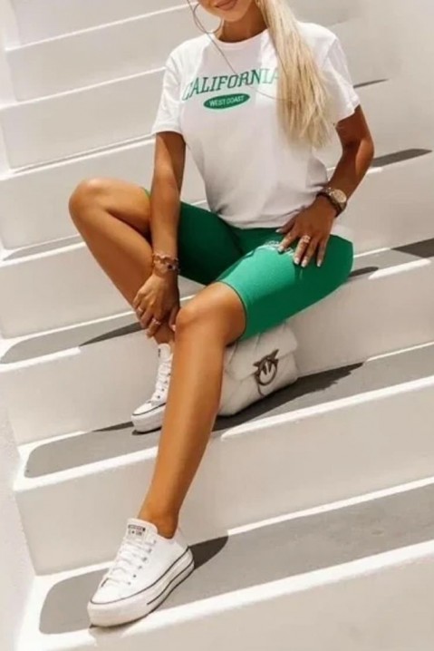 Комплет KARNITA GREEN, Боја: зелена со бела, IVET.MK - Твојата онлајн продавница