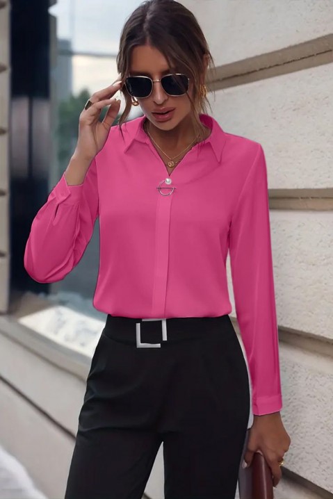 Женска кошула LENALDA FUCHSIA, Боја: фуксија, IVET.MK - Твојата онлајн продавница