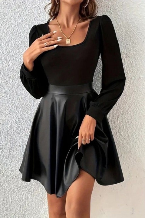 Фустан SENTONA, Боја: црна, IVET.MK - Твојата онлајн продавница