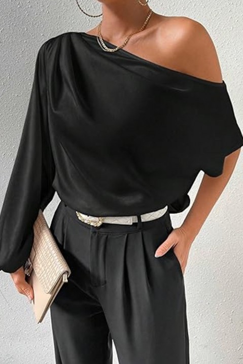 Женска блуза BLUMELDA BLACK, Боја: црна, IVET.MK - Твојата онлајн продавница