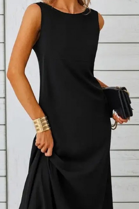 Фустан AGNELFA BLACK, Боја: црна, IVET.MK - Твојата онлајн продавница