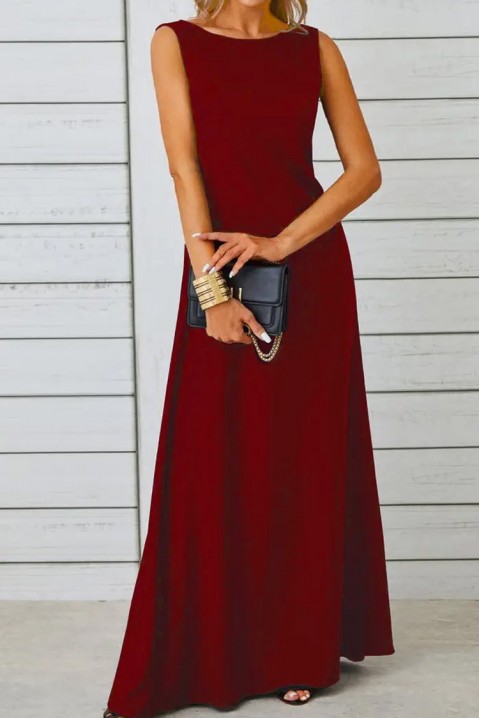 Фустан AGNELFA RED, Боја: црвена, IVET.MK - Твојата онлајн продавница